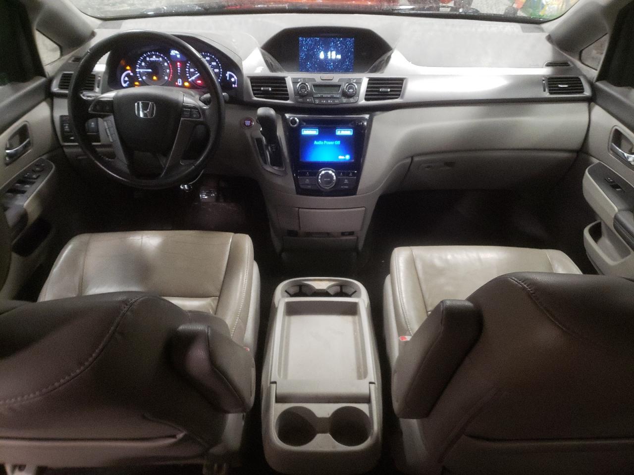 2015 Honda Odyssey VIN 5FNRL5H65FB041321 Copart auction photo, rear end / minor dent/scratches damage thumbnail 8