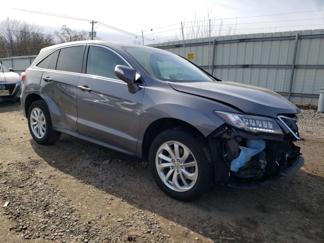 2018 Acura RDX VIN 5J8TB4H55JL027498 Copart auction photo, front end damage thumbnail 4