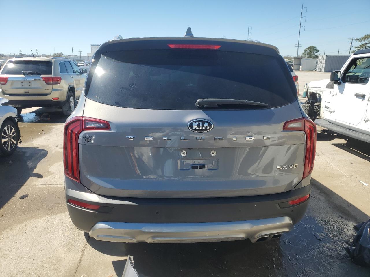 2021 KIA Telluride VIN 5XYP54HC5MG126943 Copart auction photo, front end damage thumbnail 6