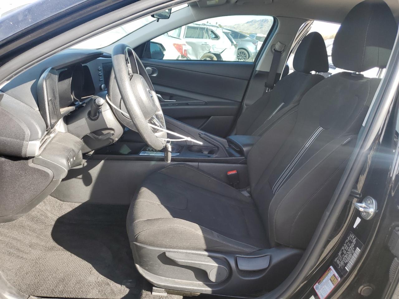 2022 Hyundai Elantra VIN KMHLM4AG6NU314316 Copart auction photo, rear end damage thumbnail 7