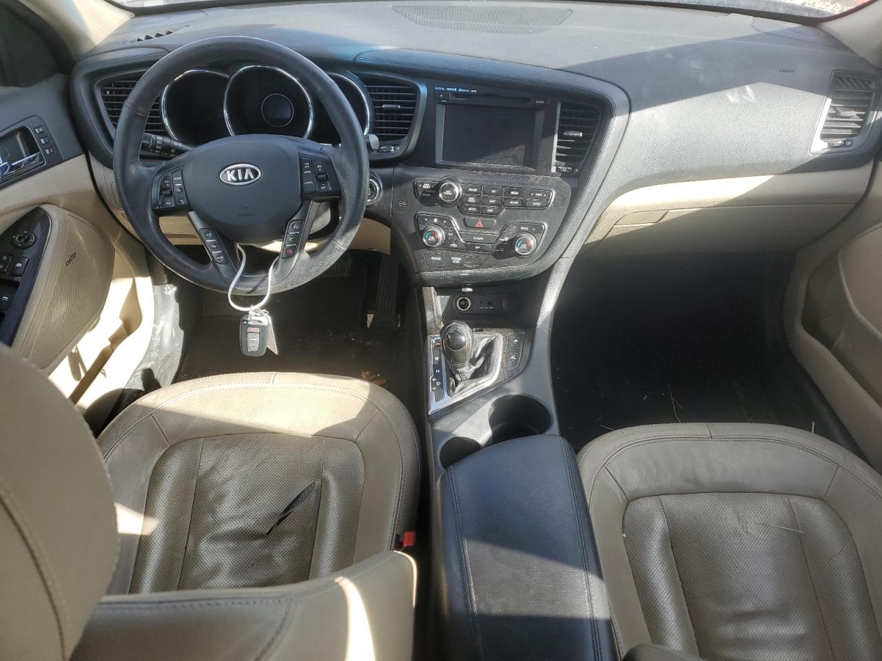 2011 KIA Optima VIN KNAGN4A60B5160263 Copart auction photo, front end damage thumbnail 8