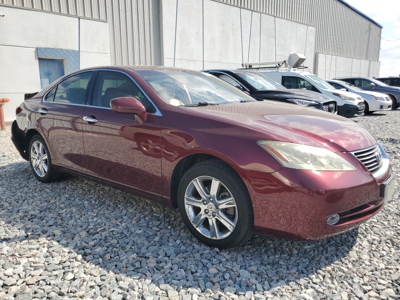 2007 Lexus ES VIN JTHBJ46G472046865 Copart auction photo, rear end damage thumbnail 4