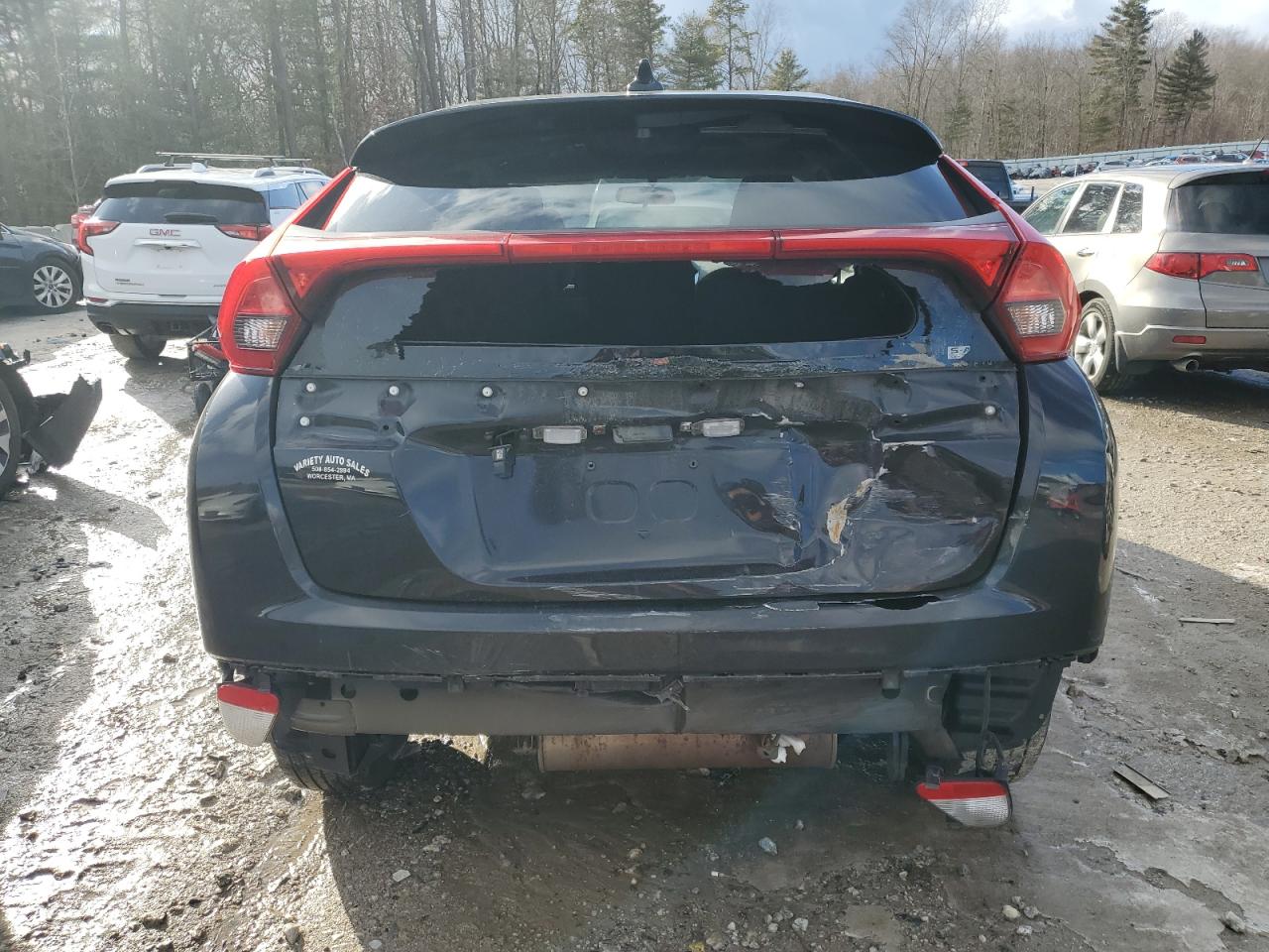 2019 Mitsubishi Eclipse VIN JA4AT3AA7KZ045871 Copart auction photo, rear end / undercarriage damage thumbnail 6