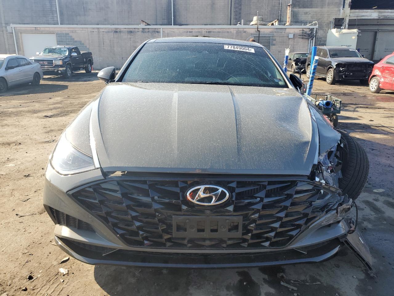 2023 Hyundai Sonata VIN KMHL44J20PA274999 Copart auction photo, front end / minor dent/scratches damage thumbnail 5