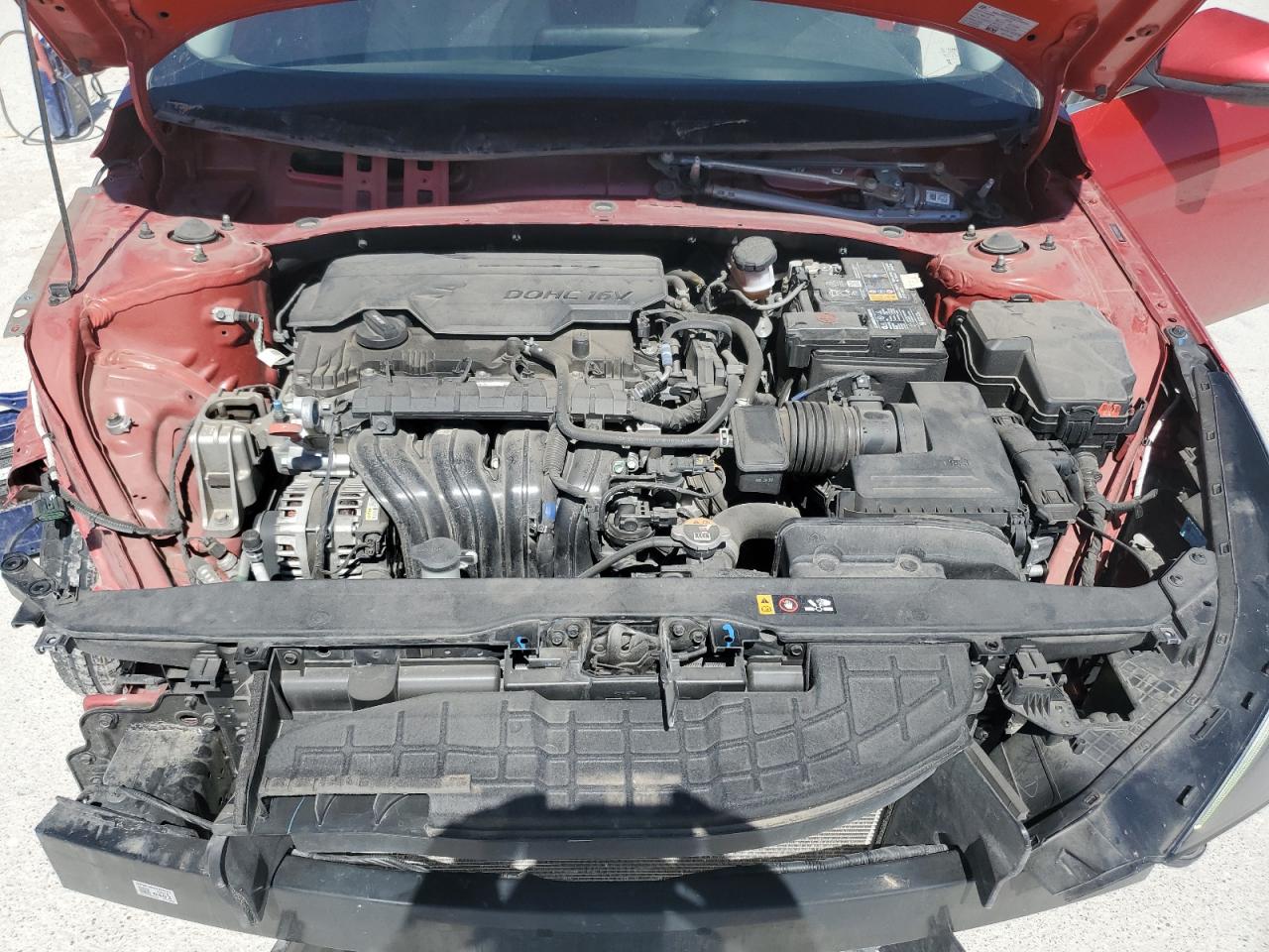 2023 Hyundai Elantra VIN 5NPLP4AG6PH109054 Copart auction photo, all over damage thumbnail 11