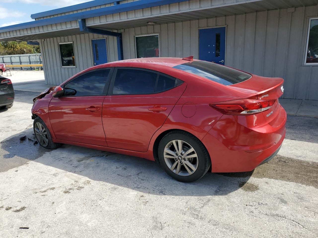 2017 Hyundai Elantra VIN 5NPD84LF3HH011090 Copart auction photo, front end damage thumbnail 2