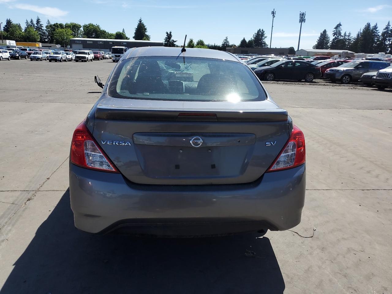 2017 Nissan Versa VIN 3N1CN7AP6HL906240 Copart auction photo, all over damage thumbnail 6