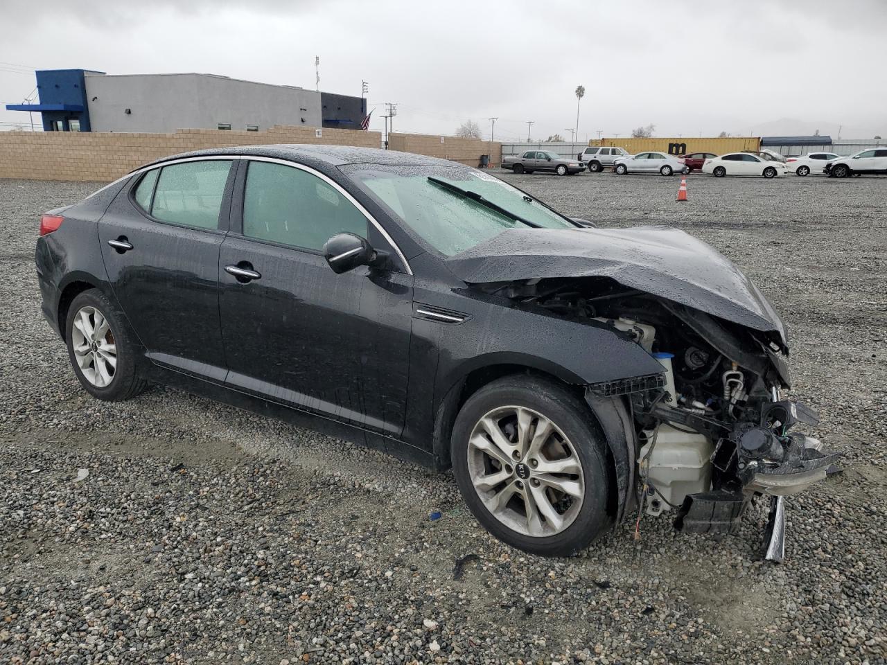 2011 KIA Optima VIN KNAGN4A72B5173539 Copart auction photo, front end damage thumbnail 4