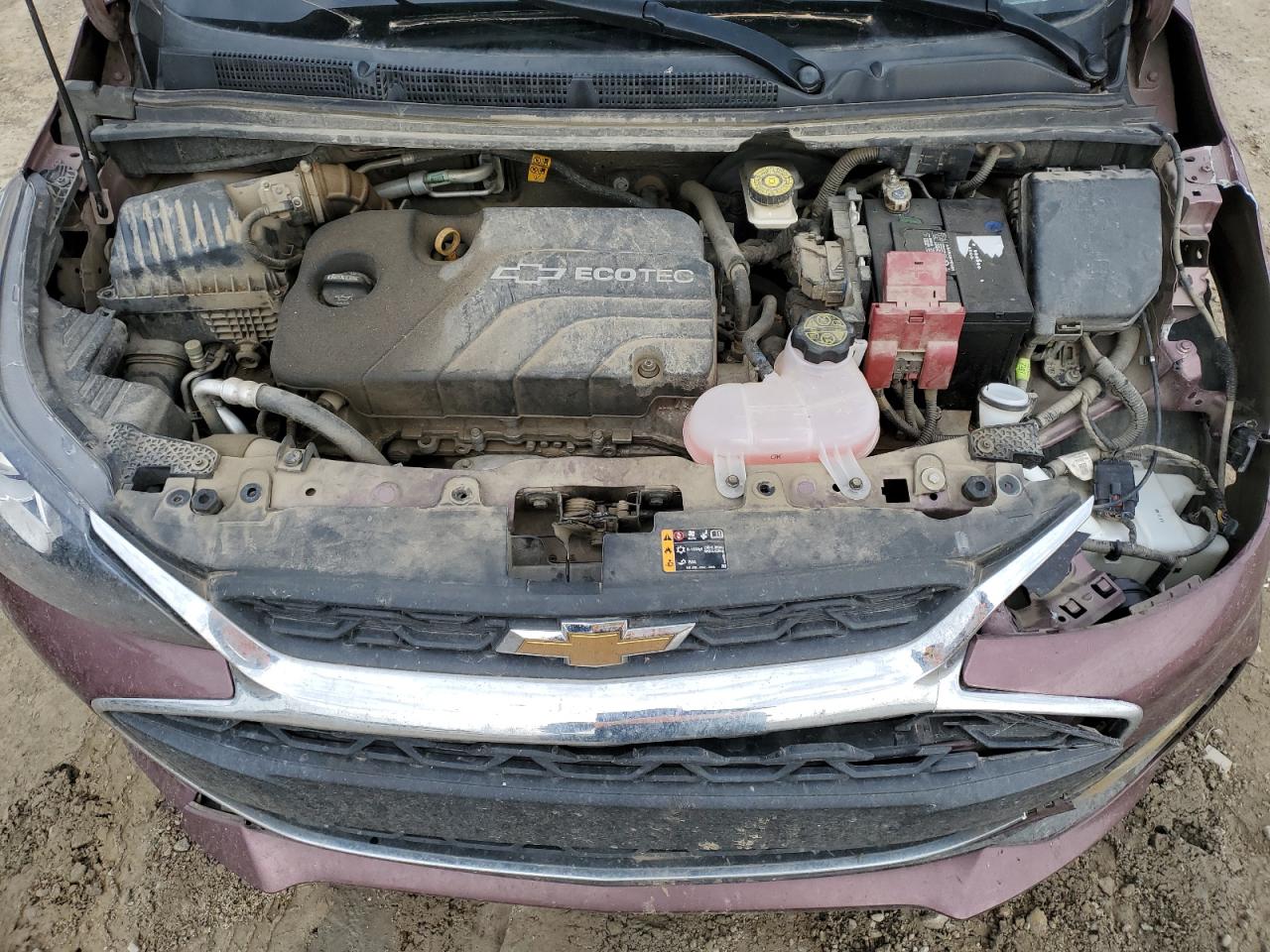 2021 Chevrolet Spark VIN KL8CB6SA3MC739134 Copart auction photo, front end / minor dent/scratches damage thumbnail 12