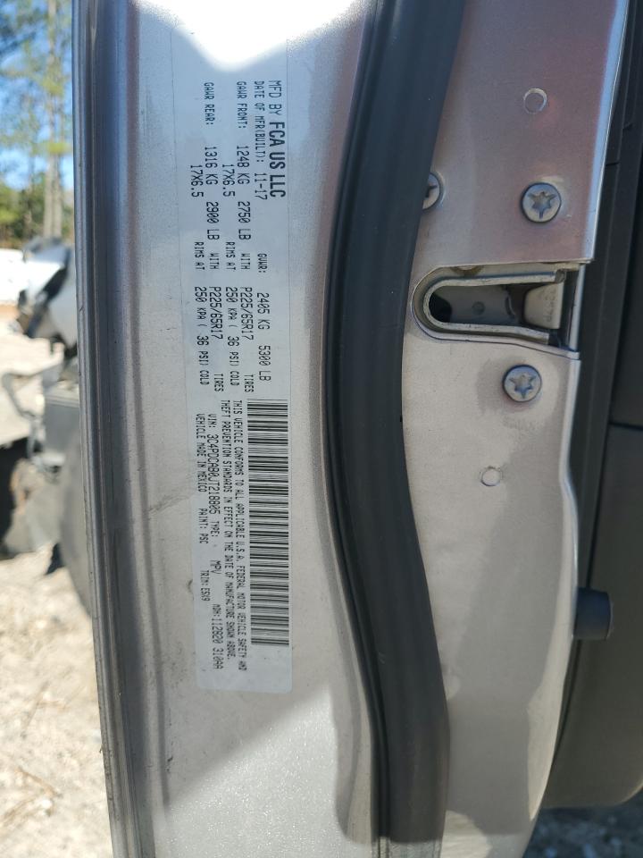 2018 Dodge Journey VIN 3C4PDCAB0JT218805 Copart auction photo, front end damage thumbnail 15