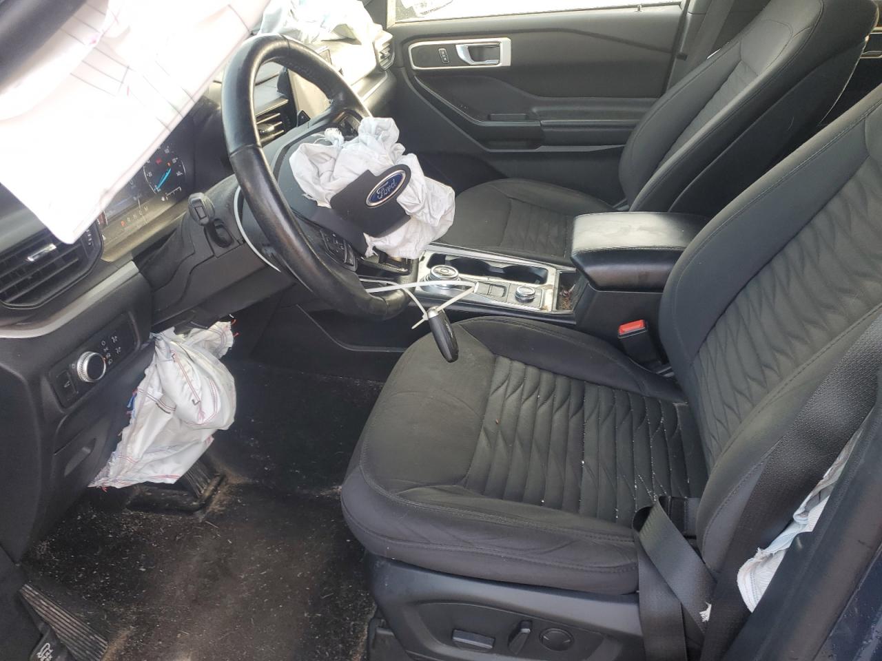 2020 Ford Explorer VIN 1FMSK8DH1LGB03470 Copart auction photo, frame damage / front end damage thumbnail 7