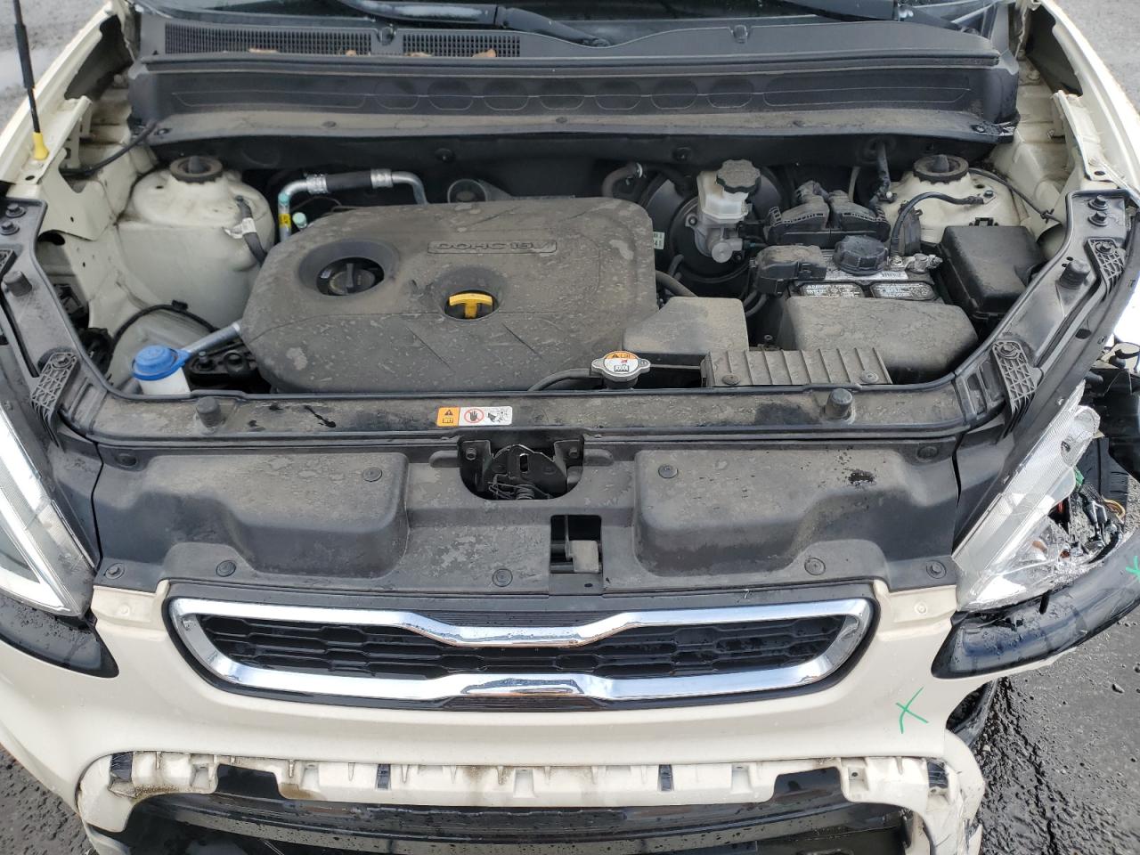 2012 KIA Soul VIN KNDJT2A6XC7392085 Copart auction photo, front end damage thumbnail 11