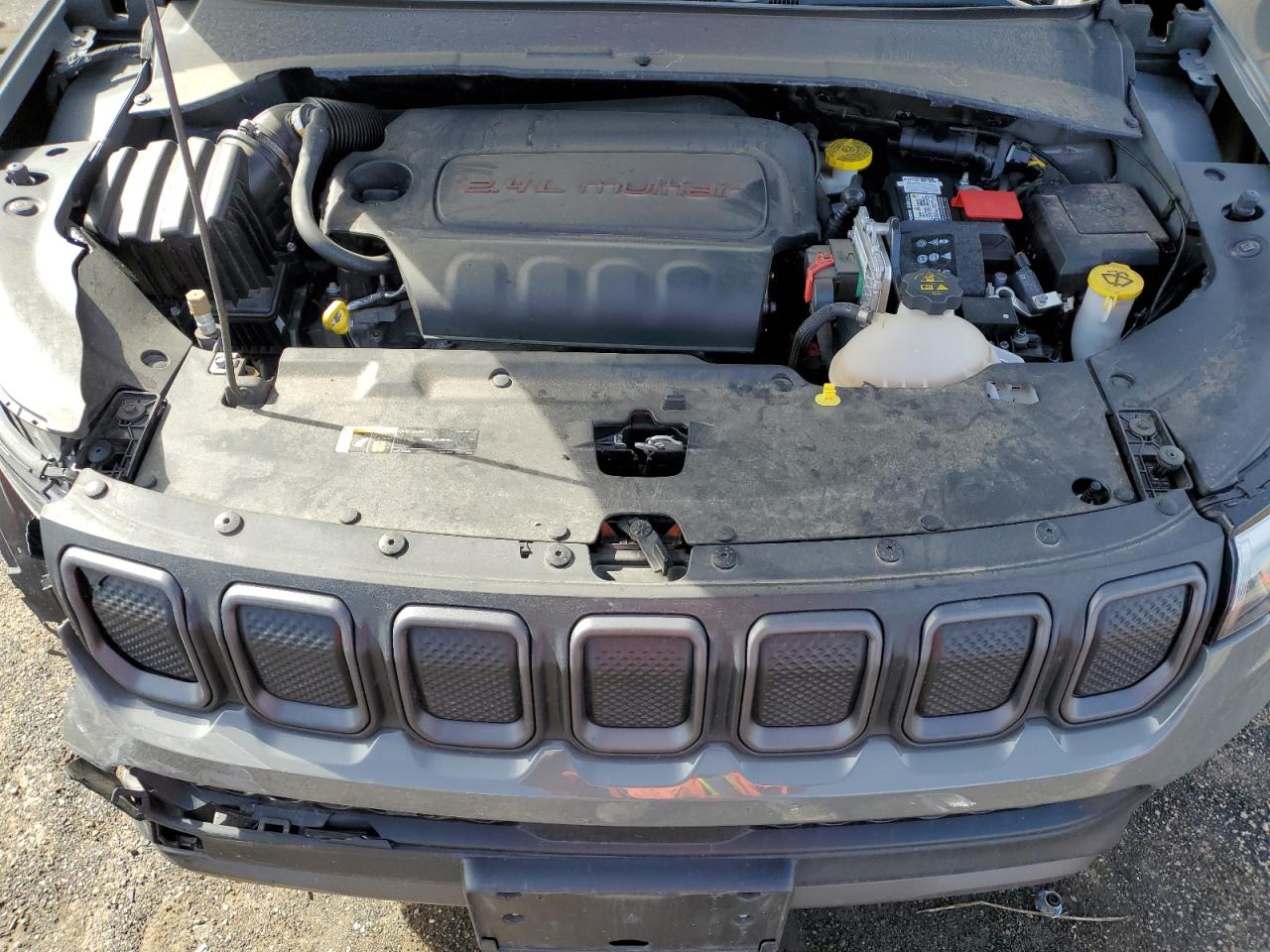 2022 Jeep Compass VIN 3C4NJDDBXNT154487 Copart auction photo, front end damage thumbnail 12