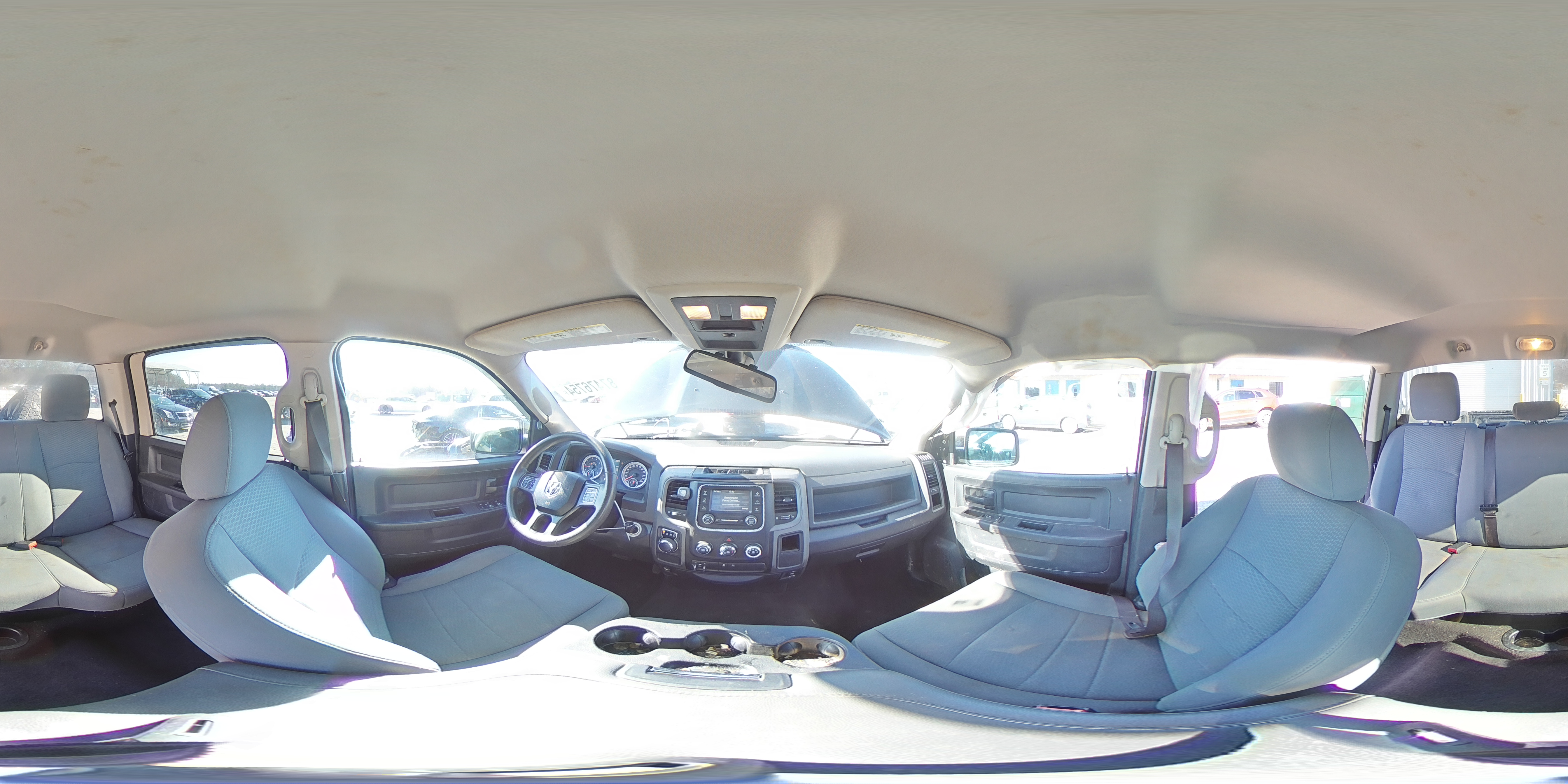 2015 RAM 1500 VIN 3C6RR6KT4FG687390 Copart auction photo, all over / side damage thumbnail 15