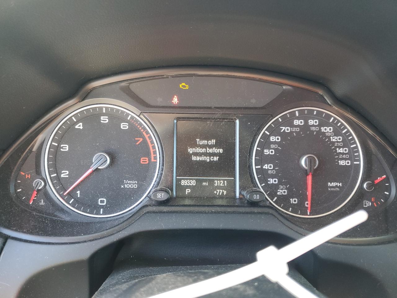 2015 Audi Q5 VIN WA1LFAFP8FA075208 Copart auction photo, front end / side damage thumbnail 9