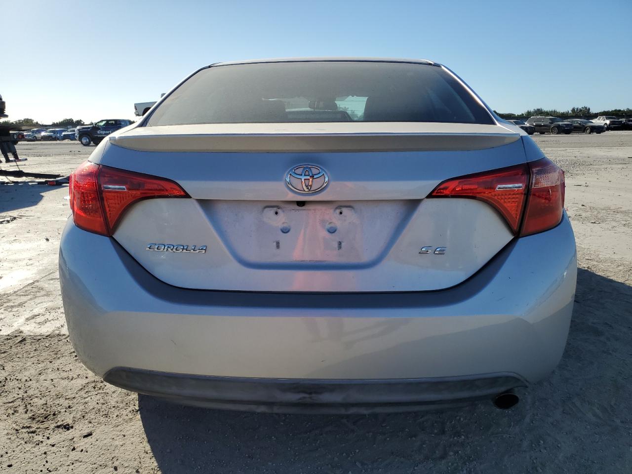 2017 Toyota Corolla VIN 2T1BURHEXHC887187 Copart auction photo, all over damage thumbnail 6