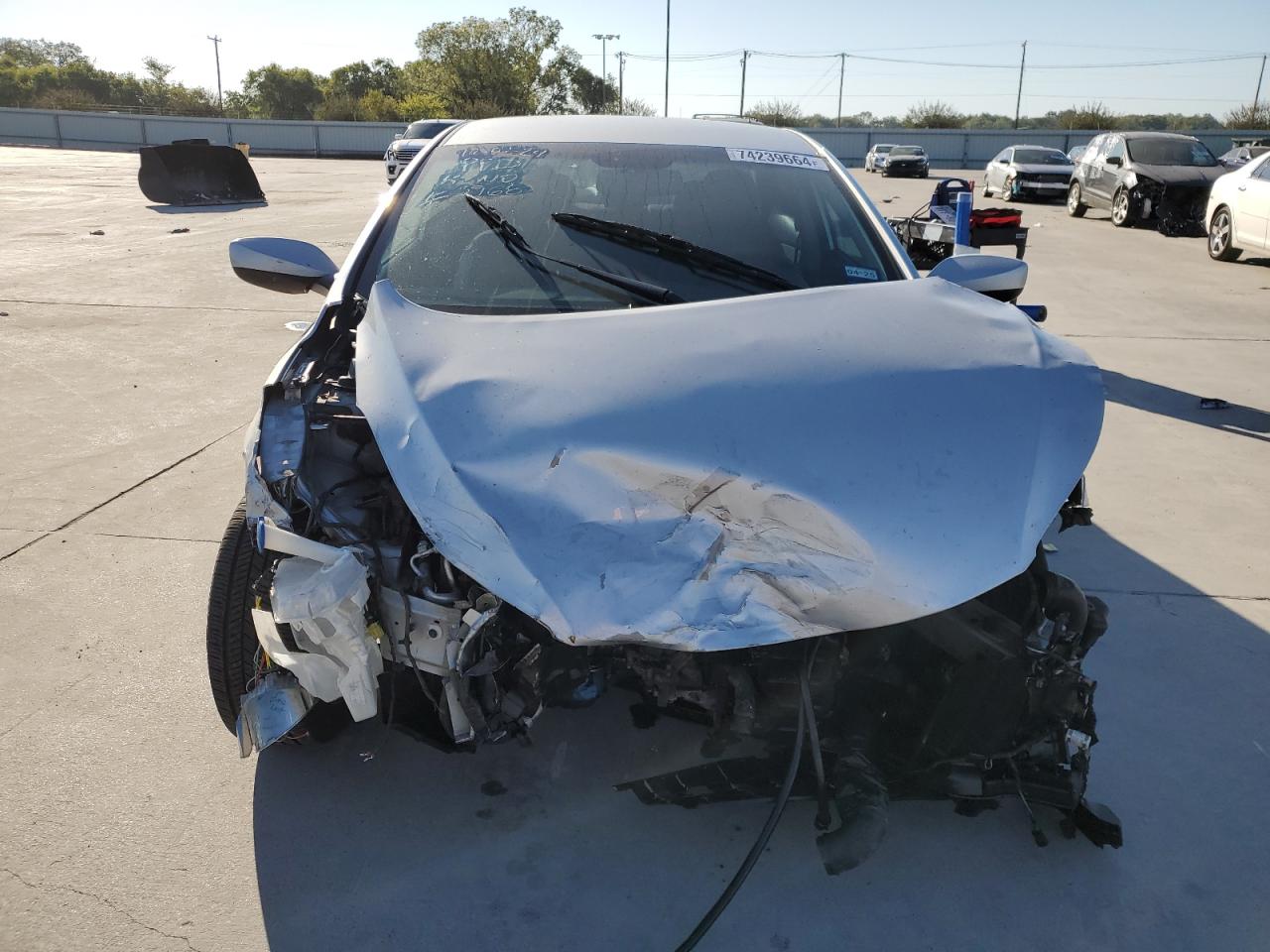 2013 Hyundai Elantra VIN 5NPDH4AE4DH175968 Copart auction photo, front end damage thumbnail 5