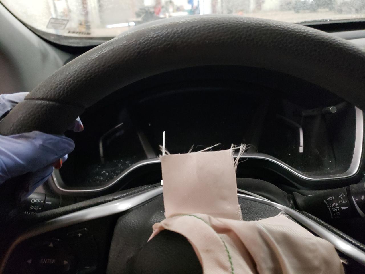 2019 Honda CR-V VIN 2HKRW2H52KH660368 Copart auction photo, front end / side damage thumbnail 9