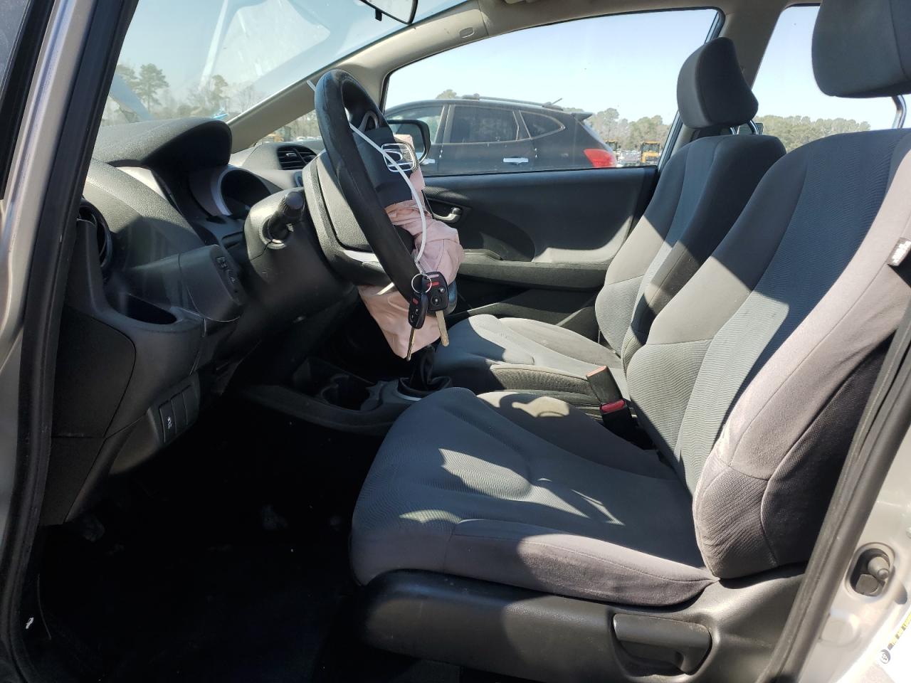 2012 Honda Fit VIN JHMGE8G39CC002491 Copart auction photo, front end / undercarriage damage thumbnail 7