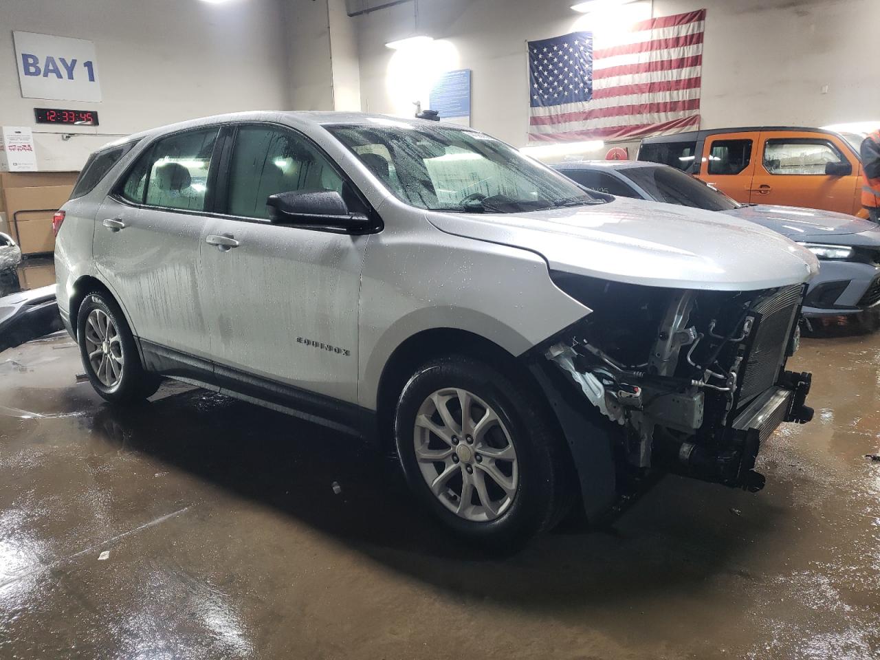 2019 Chevrolet Equinox VIN 3GNAXHEV0KS541930 Copart auction photo, front end damage thumbnail 4