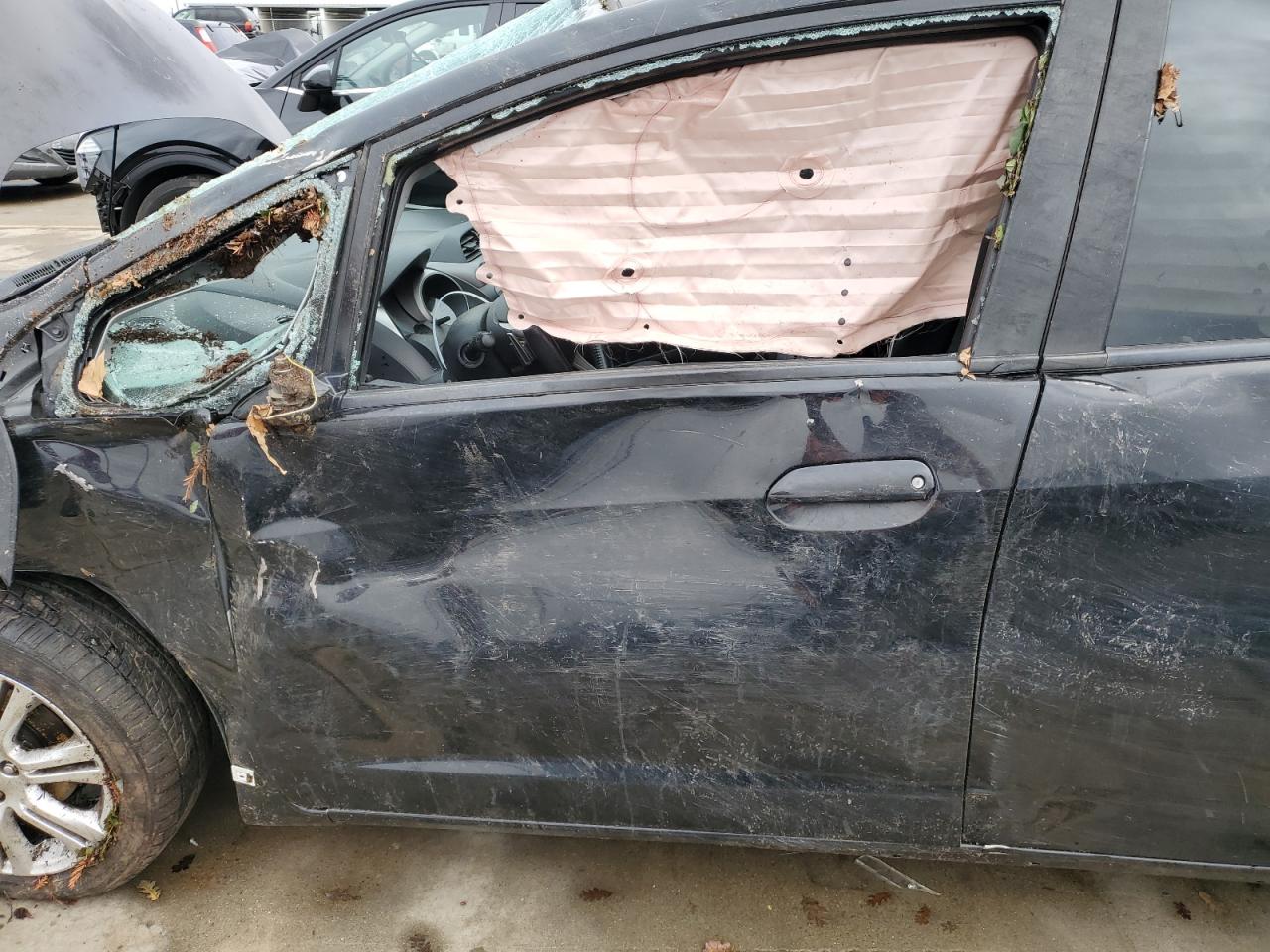 2010 Honda Fit VIN JHMGE8H43AS016977 Copart auction photo, front end damage thumbnail 7