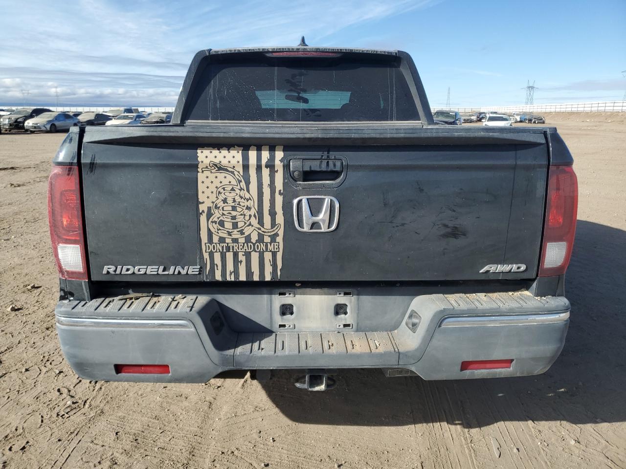 2019 Honda Ridgeline VIN 5FPYK3F13KB037215 Copart auction photo, front end / side damage thumbnail 6