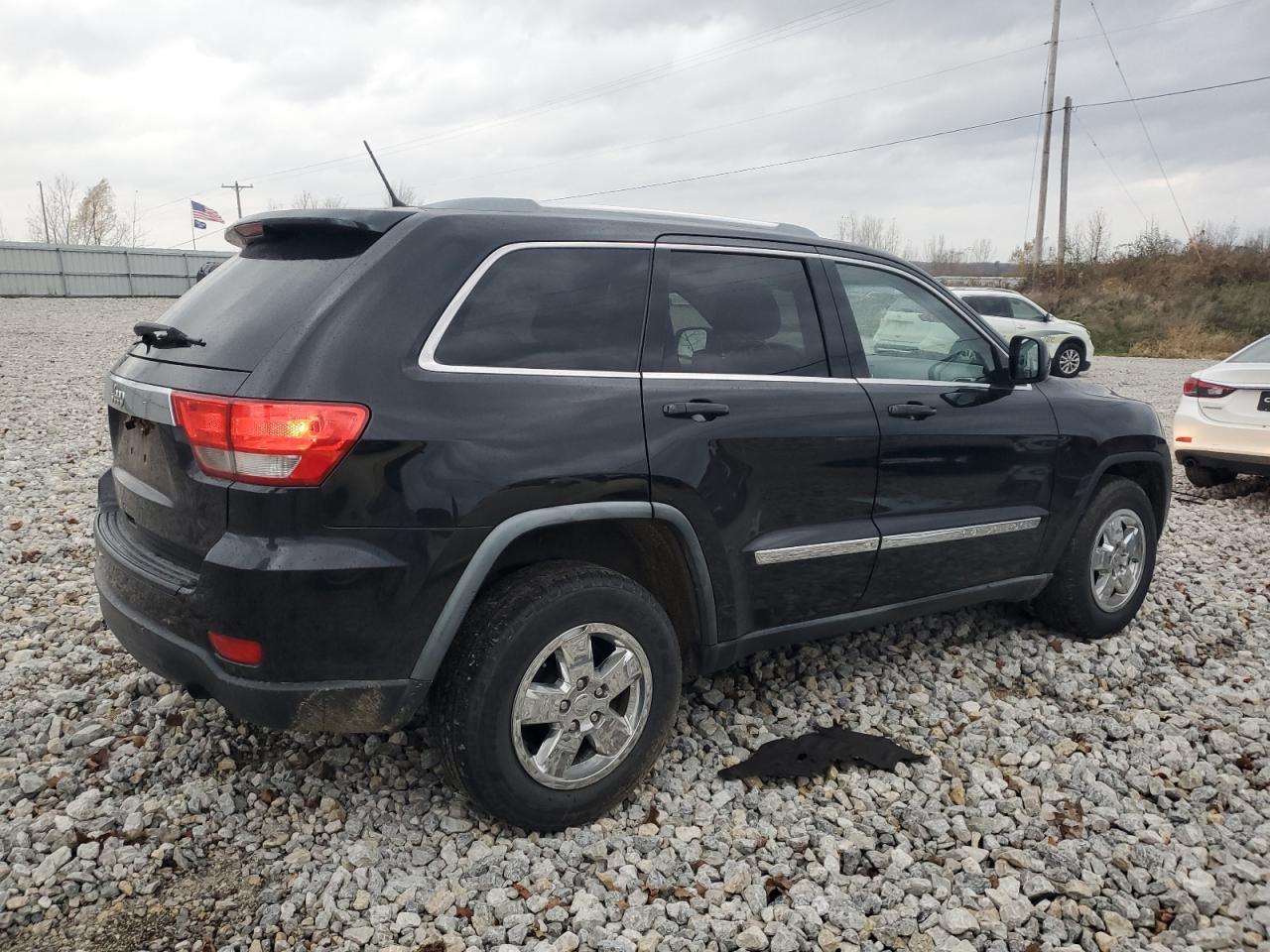 2012 Jeep Grand Cherokee VIN 1C4RJFAGXCC117672 Copart auction photo, front end / rear end damage thumbnail 3