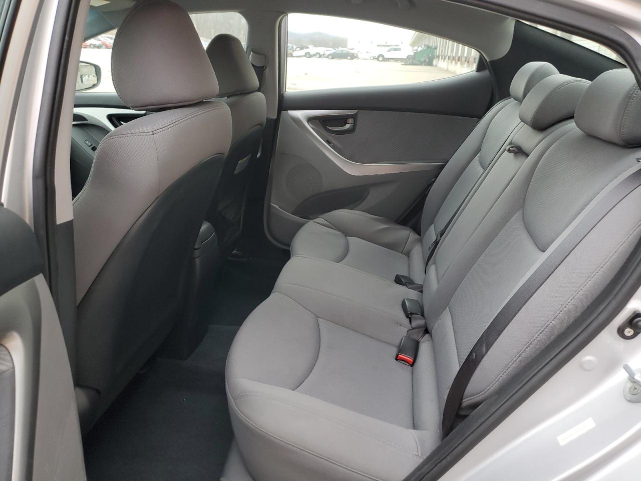 2013 Hyundai Elantra VIN KMHDH4AE5DU664395 Copart auction photo, side damage thumbnail 11