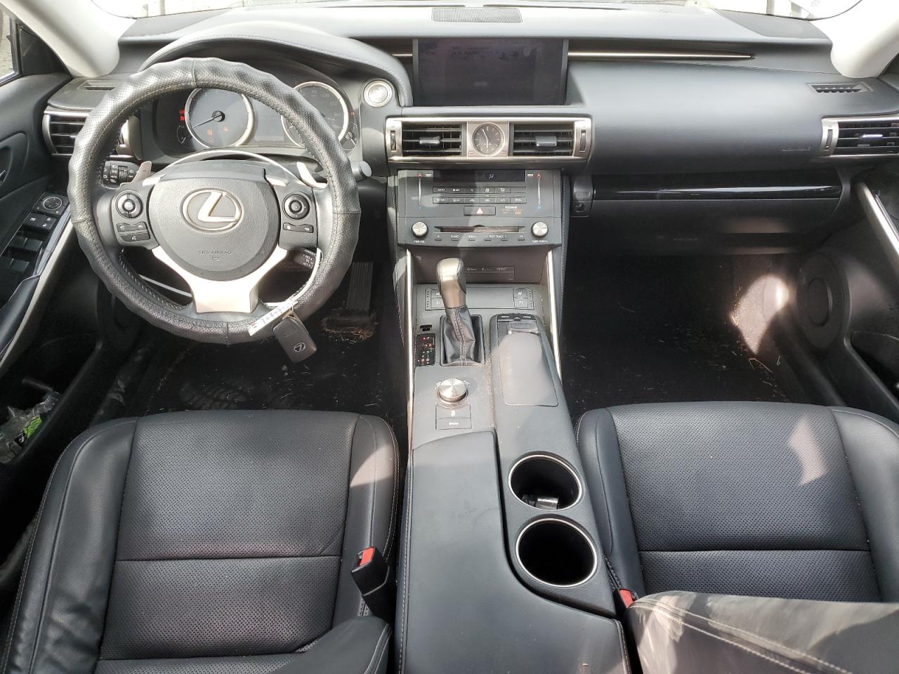 2015 Lexus IS VIN JTHBE1D23F5015470 Copart auction photo, all over damage thumbnail 8