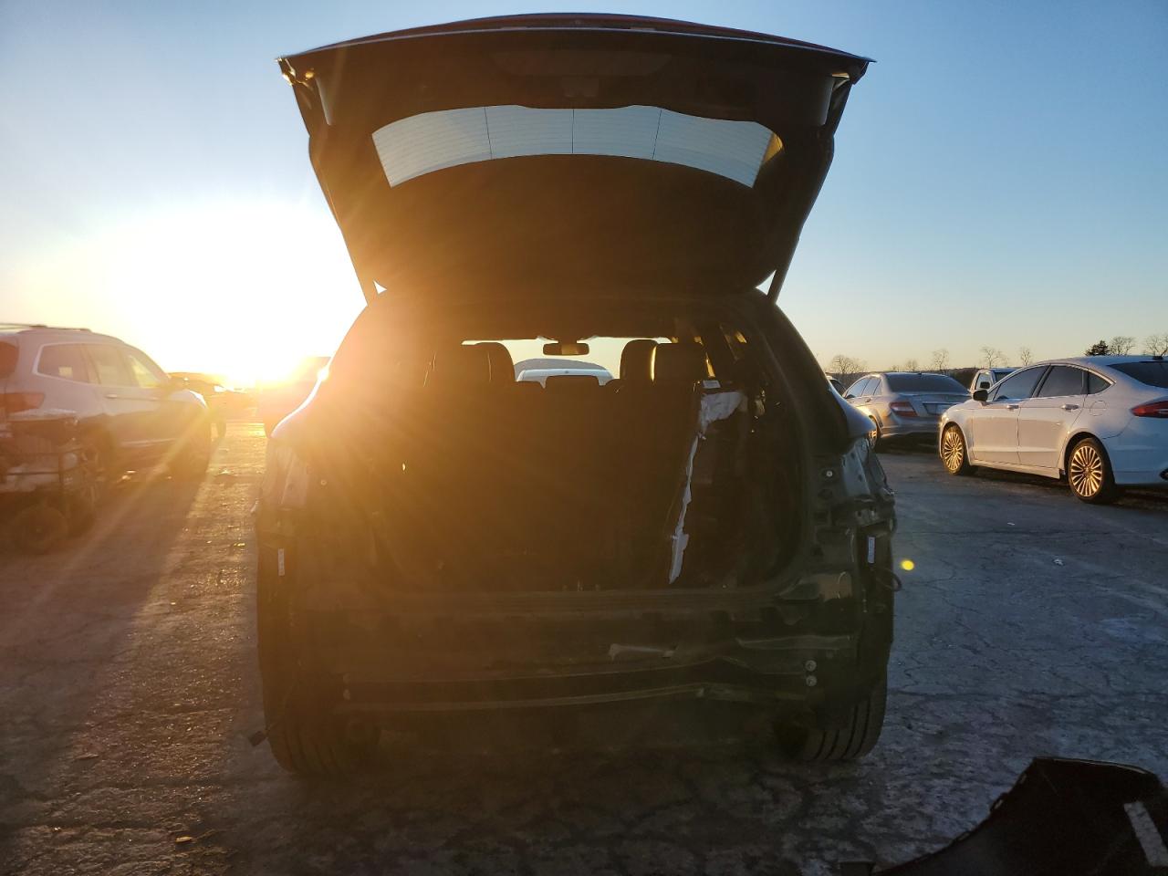 2016 Lincoln MKX VIN 2LMPJ8LR1GBL36754 Copart auction photo, rear end damage thumbnail 6