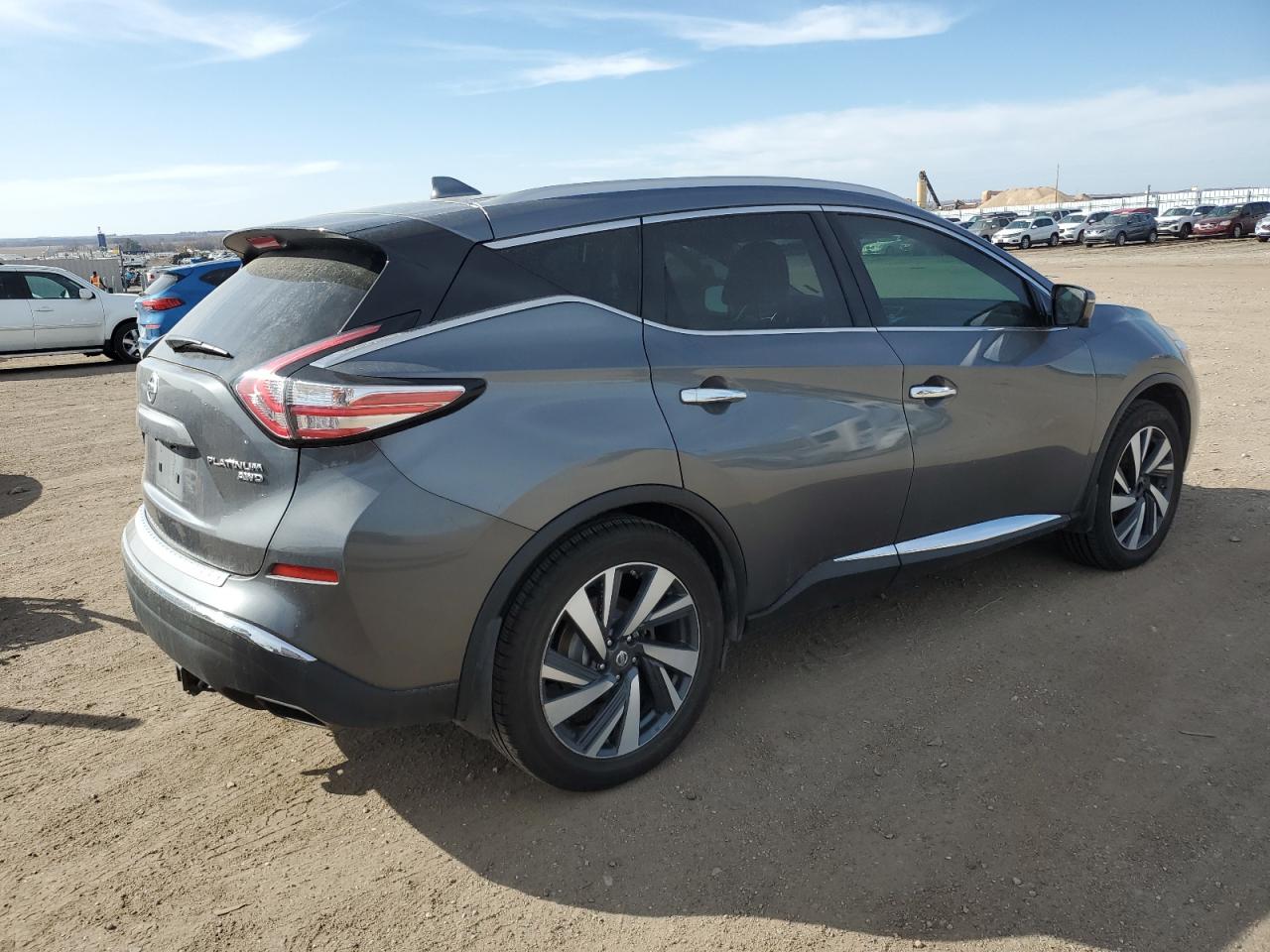 2017 Nissan Murano VIN 5N1AZ2MH1HN164633 Copart auction photo, side / rear end damage thumbnail 3