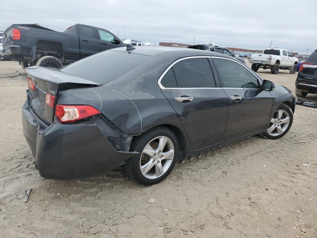 2012 Acura TSX VIN JH4CU2F61CC013009 Copart auction photo, rear end / front end damage thumbnail 3