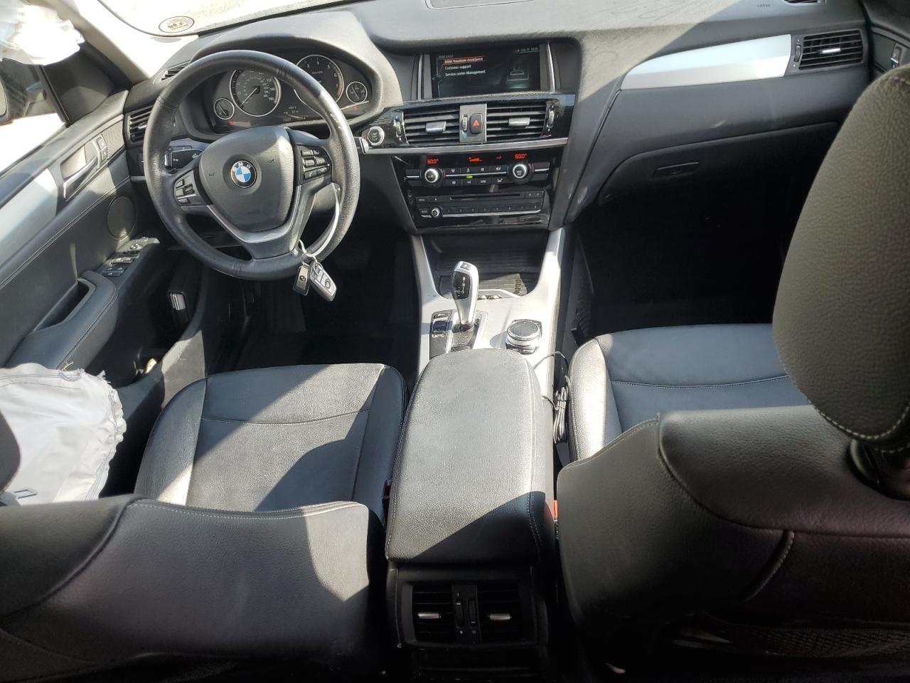 2017 BMW X3 VIN 5UXWZ7C3XH0V86831 Copart auction photo, side damage thumbnail 8