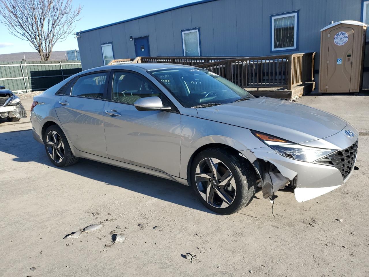 2023 Hyundai Elantra VIN 5NPLS4AG0PH103152 Copart auction photo, front end / undercarriage damage thumbnail 4