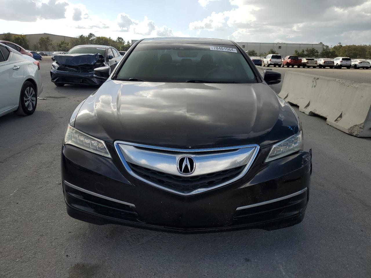 2015 Acura TLX VIN 19UUB2F57FA000835 Copart auction photo, front end damage thumbnail 5