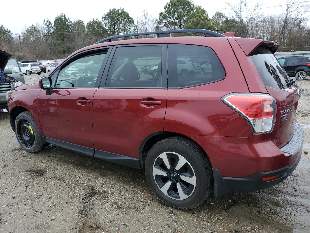 2017 Subaru Forester VIN JF2SJAGC5HH592344 Copart auction photo, front end / minor dent/scratches damage thumbnail 2