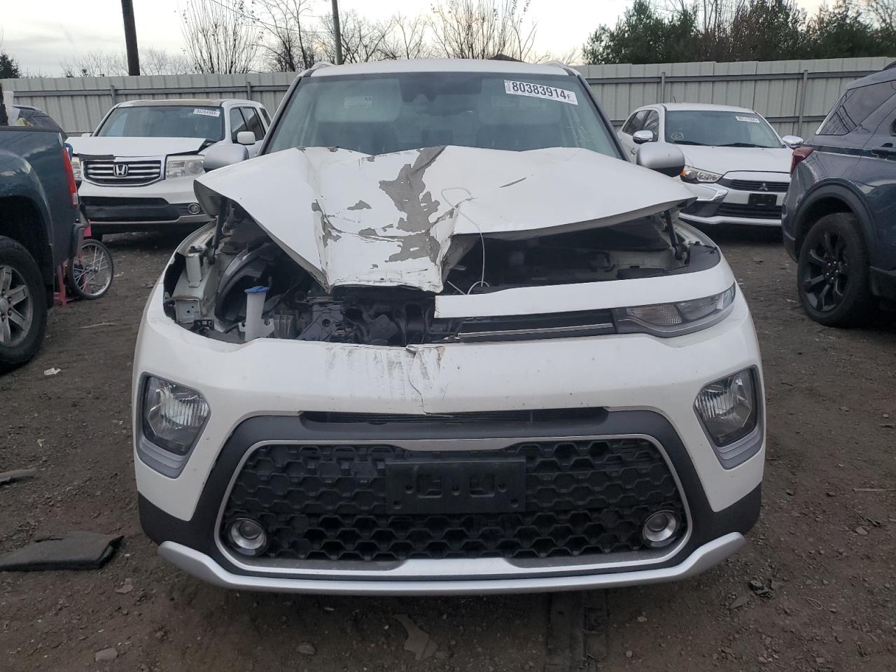 2022 KIA Soul VIN KNDJ23AU8N7829947 Copart auction photo, front end / minor dent/scratches damage thumbnail 5