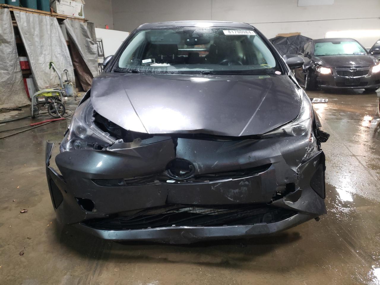 2017 Toyota Prius VIN JTDKARFU0H3542441 Copart auction photo, front end / side damage thumbnail 5