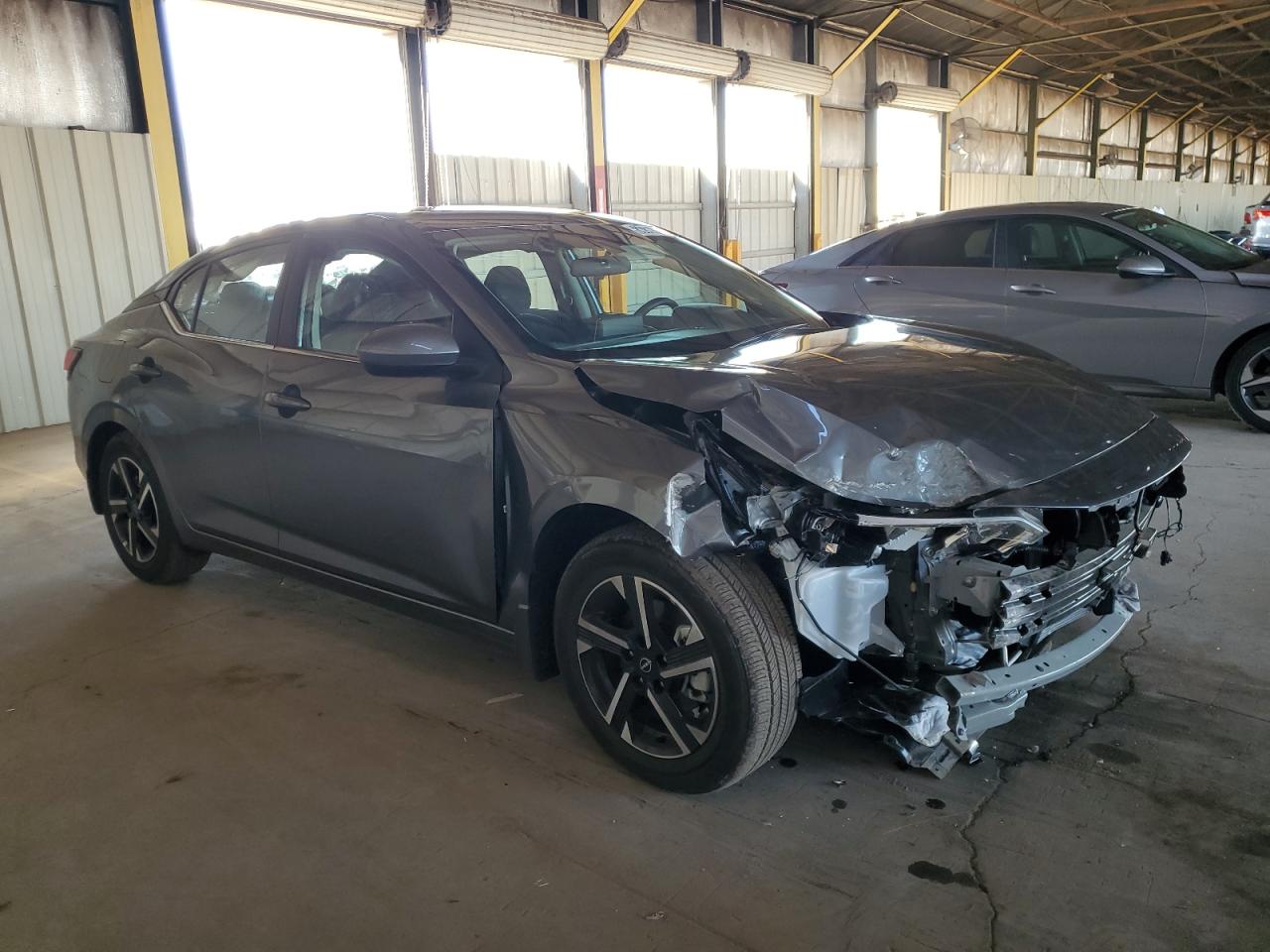 2024 Nissan Sentra VIN 3N1AB8CVXRY386159 Copart auction photo, front end damage thumbnail 4