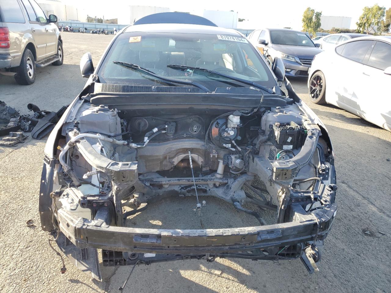 2015 KIA Optima VIN 5XXGM4A70FG434383 Copart auction photo, vandalism / stripped damage thumbnail 5