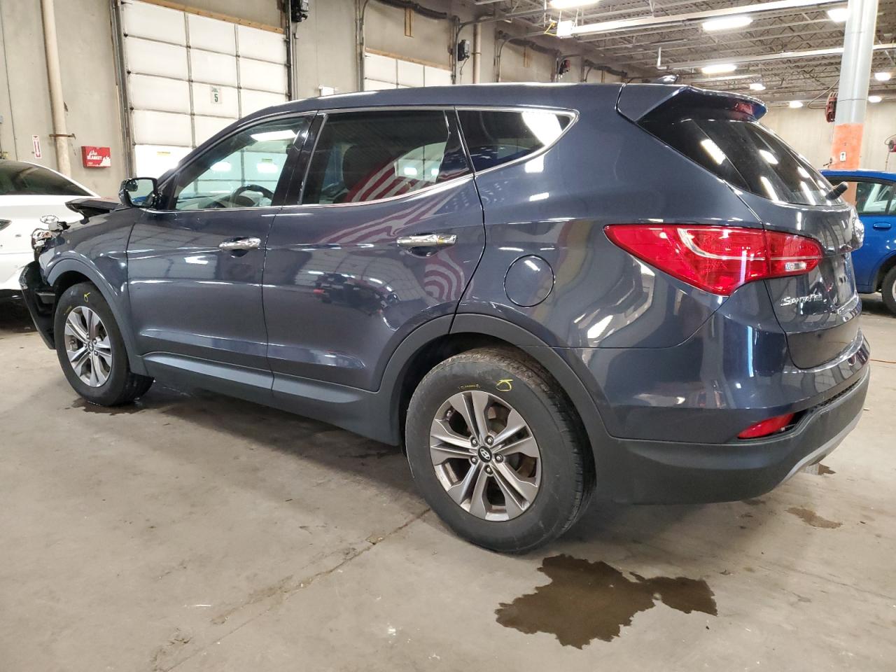 2016 Hyundai Santa Fe VIN 5XYZTDLB4GG373257 Copart auction photo, front end damage thumbnail 2