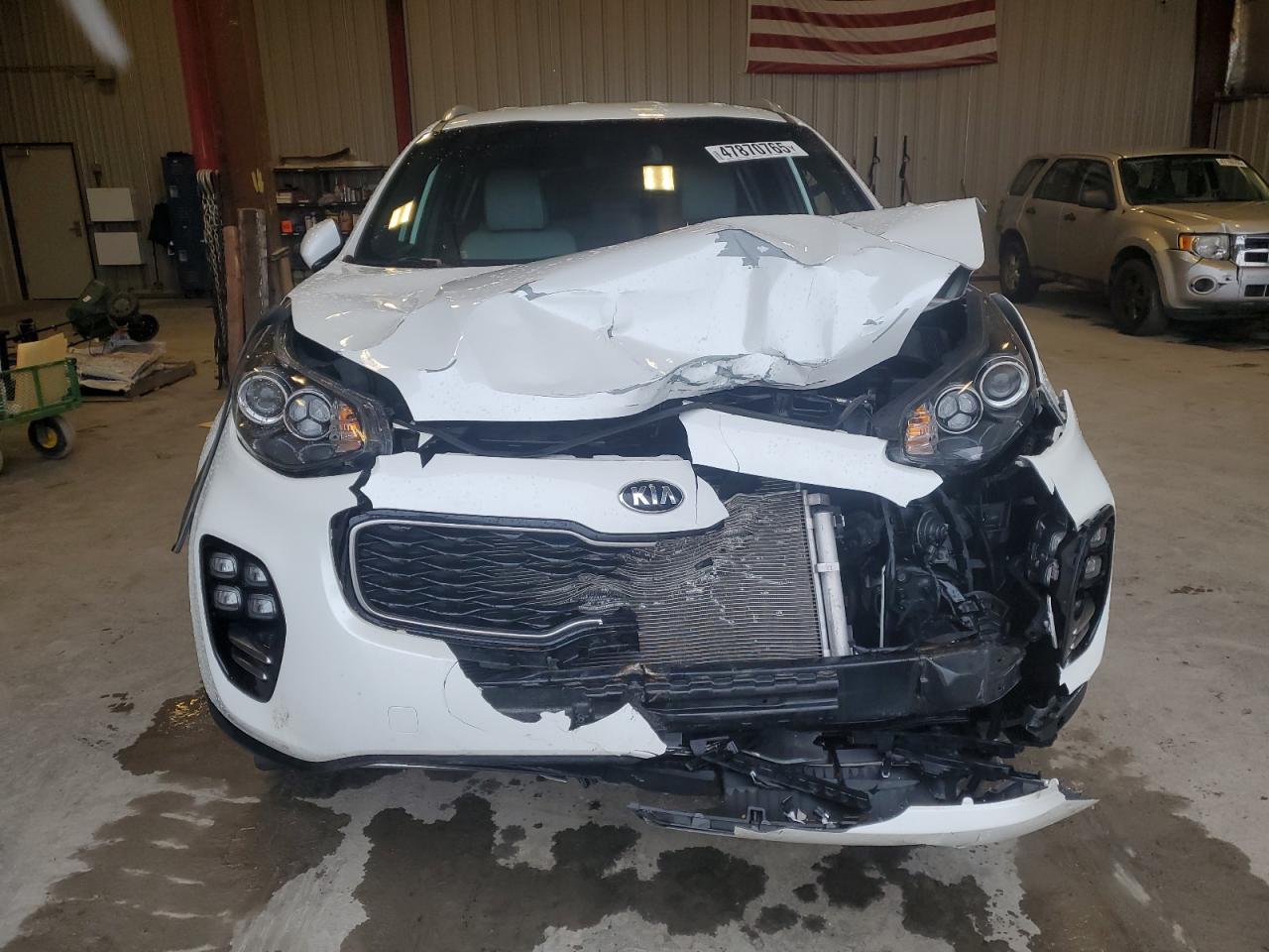 2018 KIA Sportage VIN KNDPNCACXJ7441864 Copart auction photo, front end damage thumbnail 5