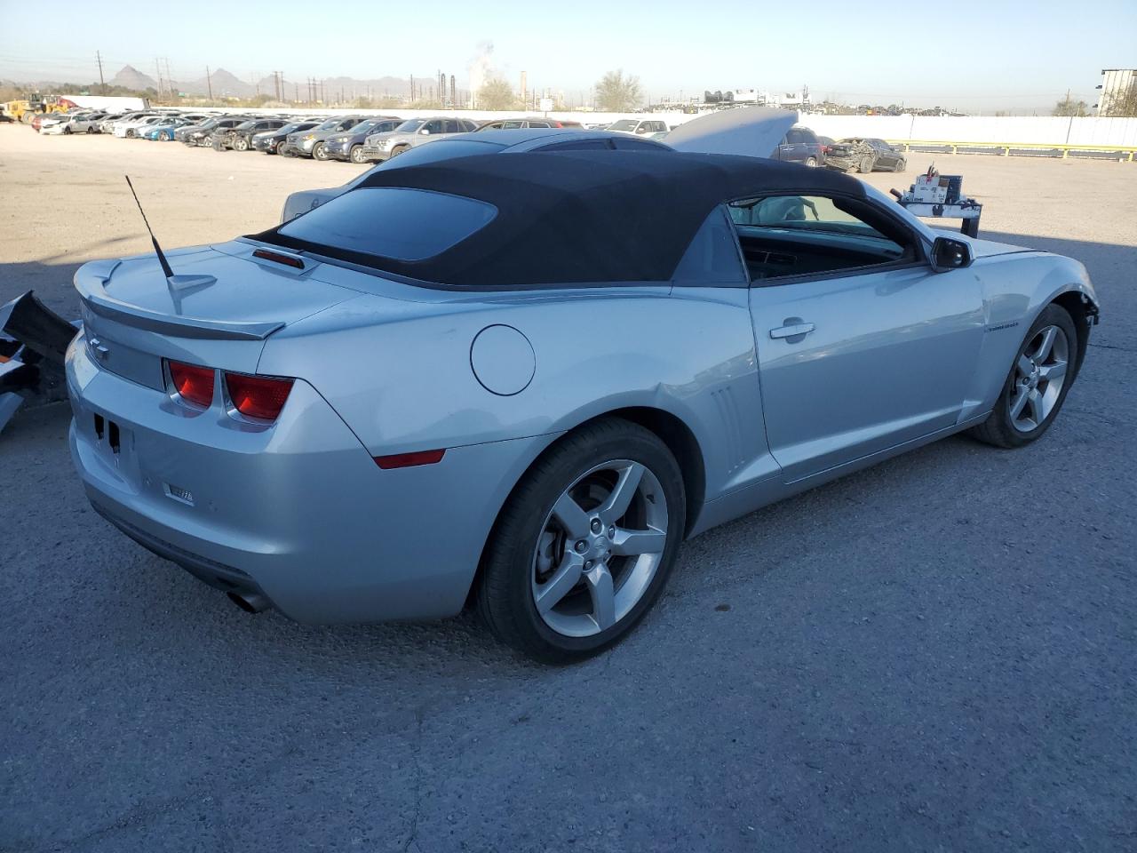 2011 Chevrolet Camaro VIN 2G1FB3DD1B9197880 Copart auction photo, front end / mechanical damage thumbnail 3