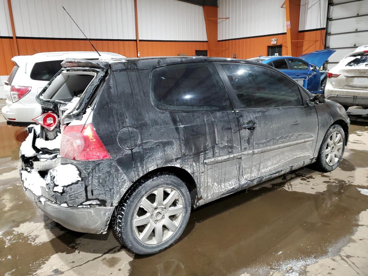 2009 Volkswagen Golf VIN WVWBA71K29W029301 Copart auction photo, front end / rear end damage thumbnail 3