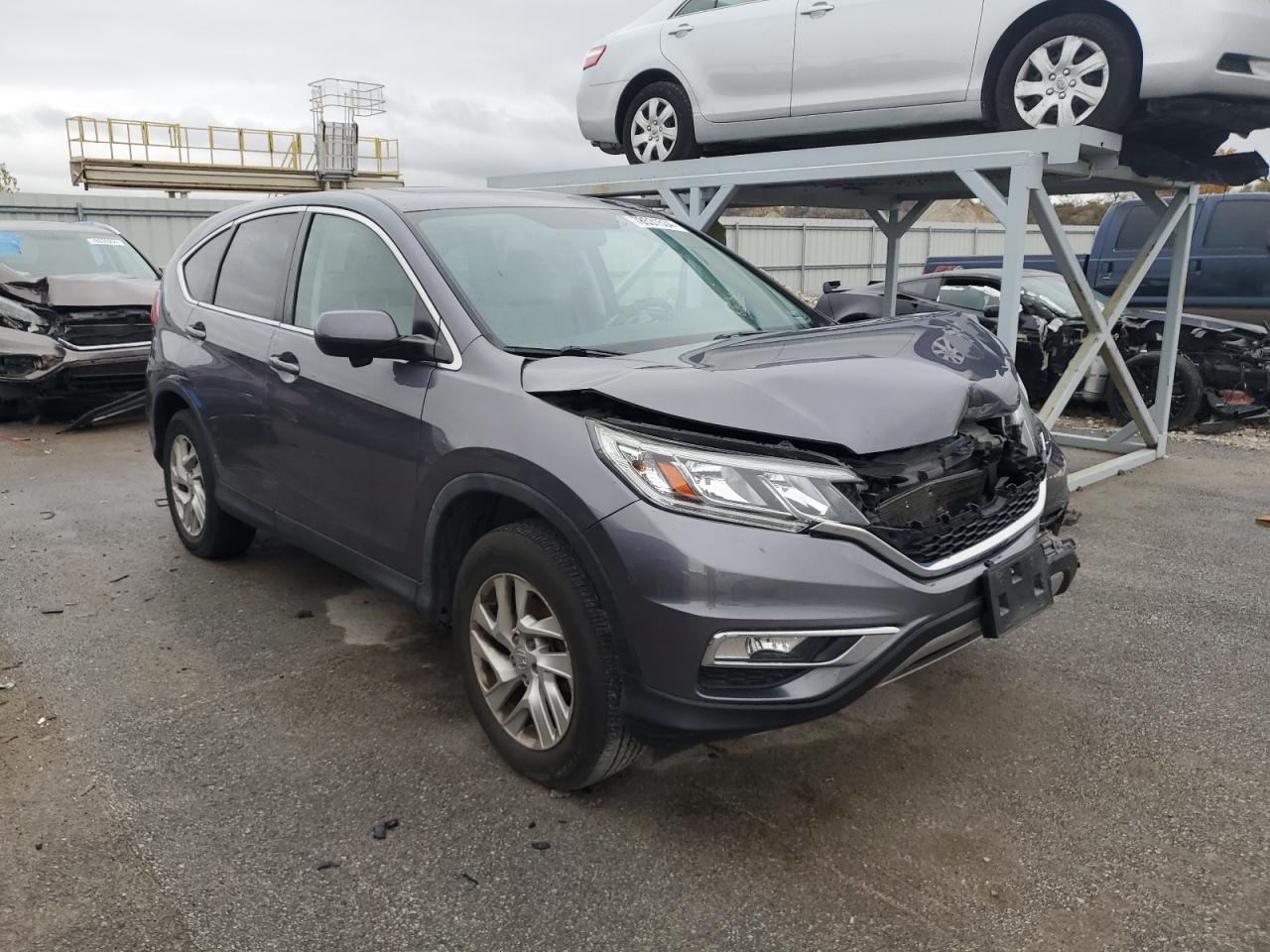 2016 Honda CR-V VIN 5J6RM4H55GL140101 Copart auction photo, front end damage thumbnail 4