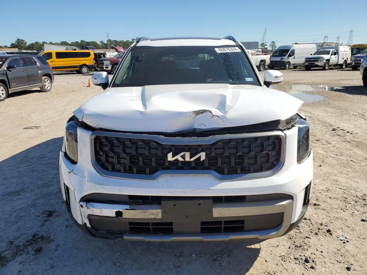 2023 KIA Telluride VIN 5XYP3DGC9PG361339 Copart auction photo, front end damage thumbnail 5