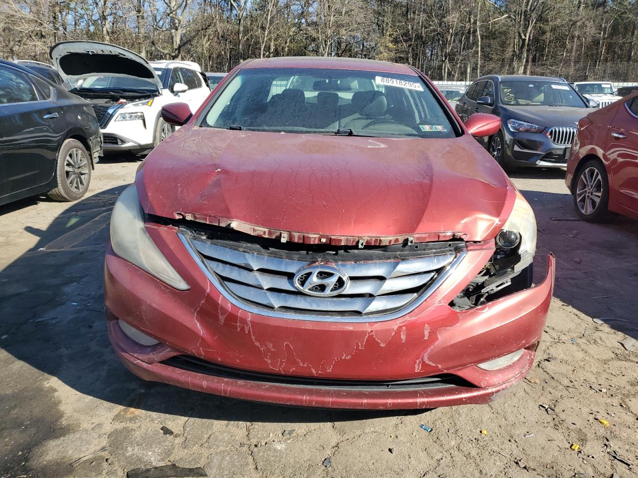 2011 Hyundai Sonata VIN 5NPEC4ABXBH223138 Copart auction photo, front end damage thumbnail 5