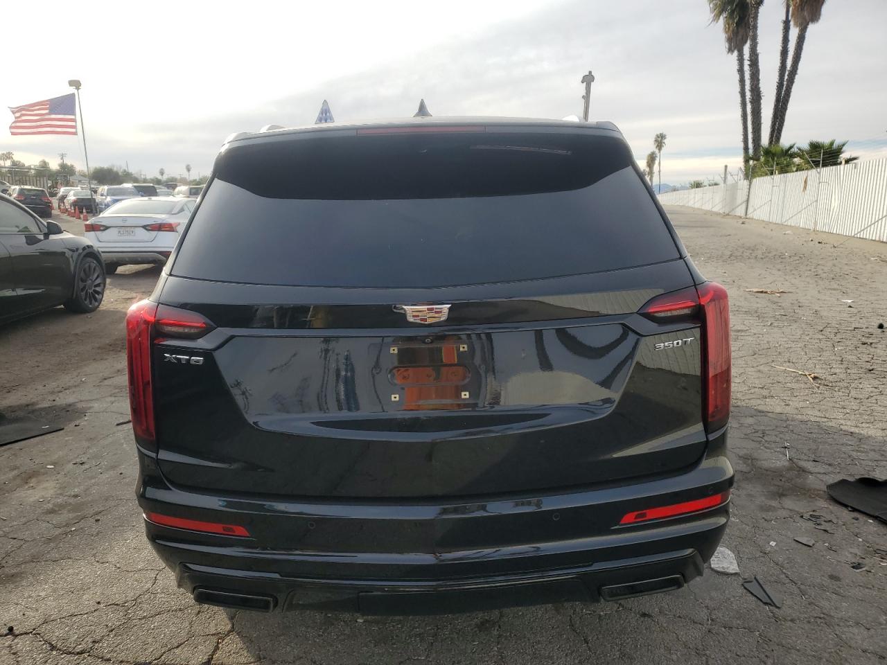 2021 Cadillac XT6 VIN 1GYKPAR46MZ235367 Copart auction photo, all over damage thumbnail 6