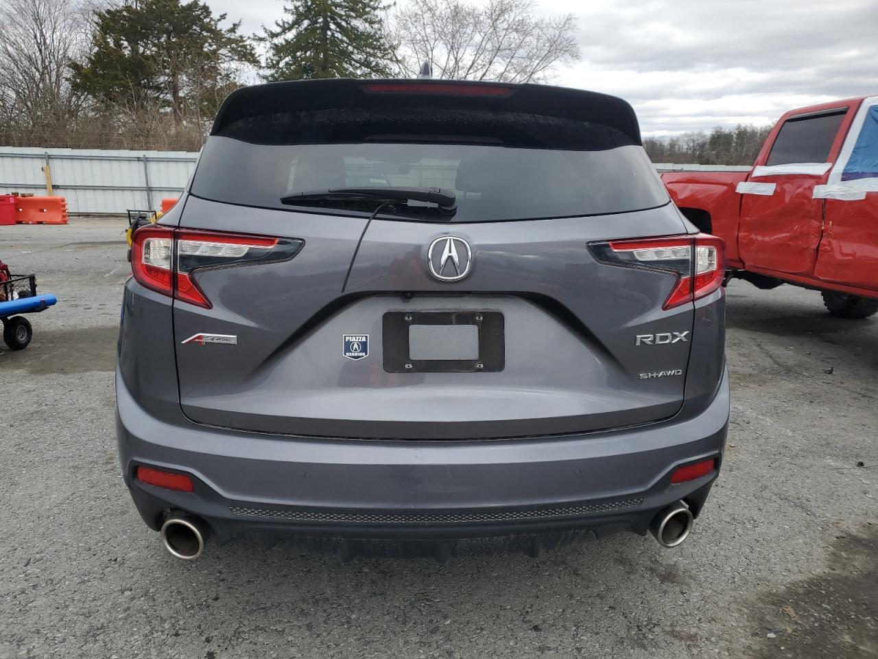 2021 Acura RDX VIN 5J8TC2H64ML035963 Copart auction photo, front end damage thumbnail 6
