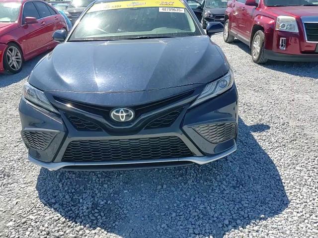 2021 Toyota Camry VIN 4T1K61AK9MU566505 Copart auction photo, rear end damage thumbnail 10